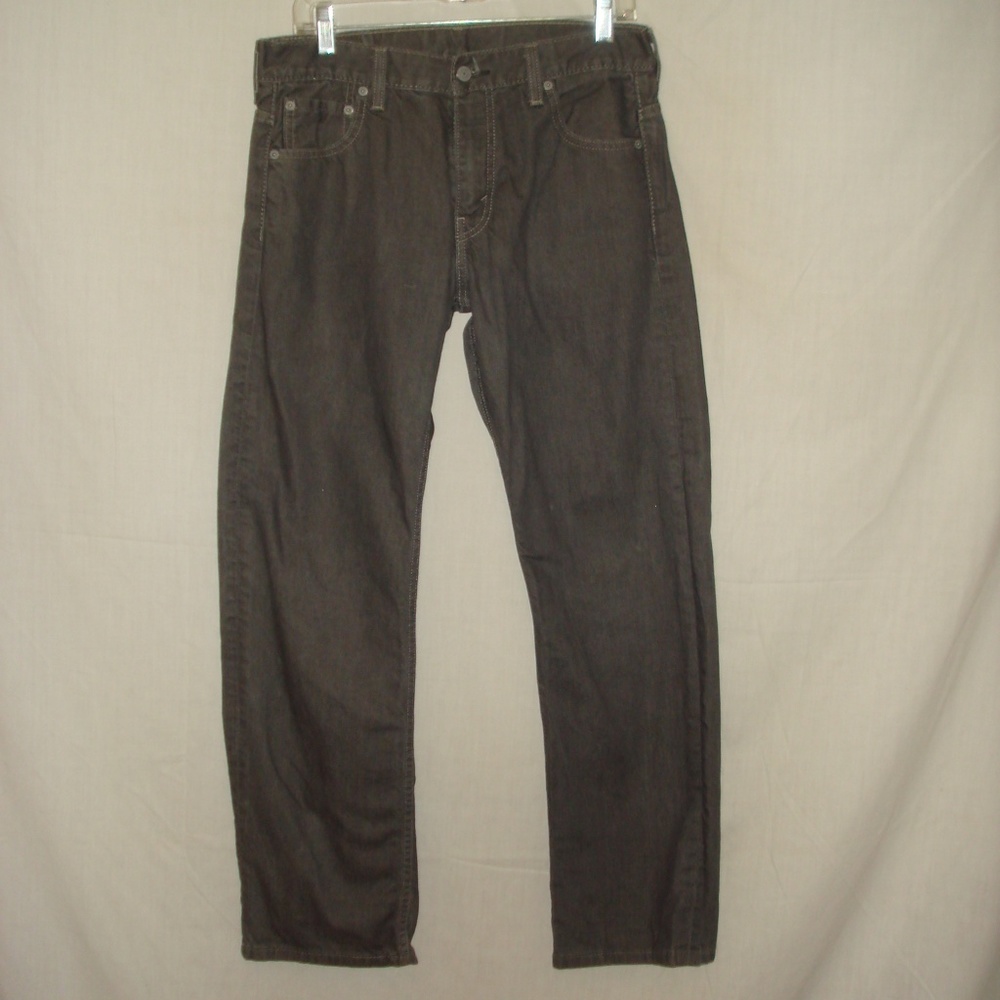 Men's LEVI"S 569 Silver/Grey Denim Jeans Size 30